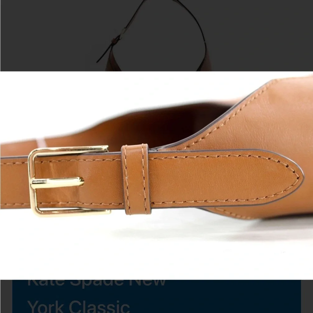 COPY - Kate Spade Brown Astor Hobo Bag with Crescent Silhouette